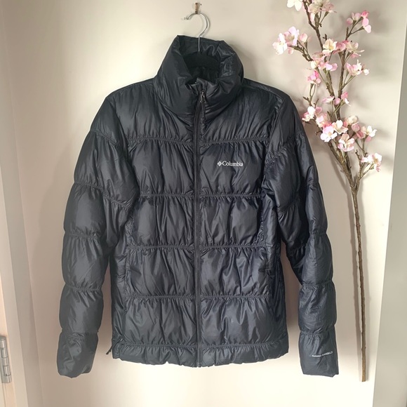 COLUMBIA / BLACK PUFFER WINTER JACKET SHORT